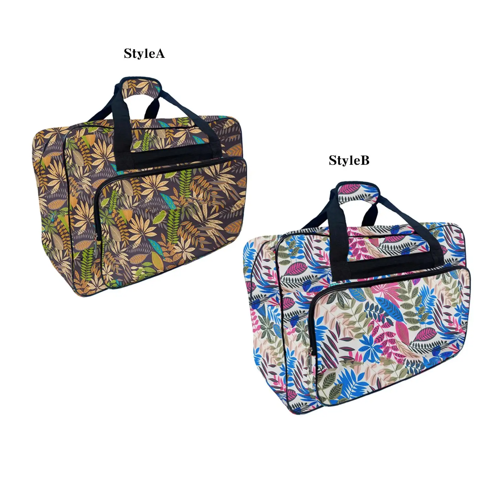 Sewing Machine Bag Pockets Lightweight Tote for Standard Outdoors Sewing