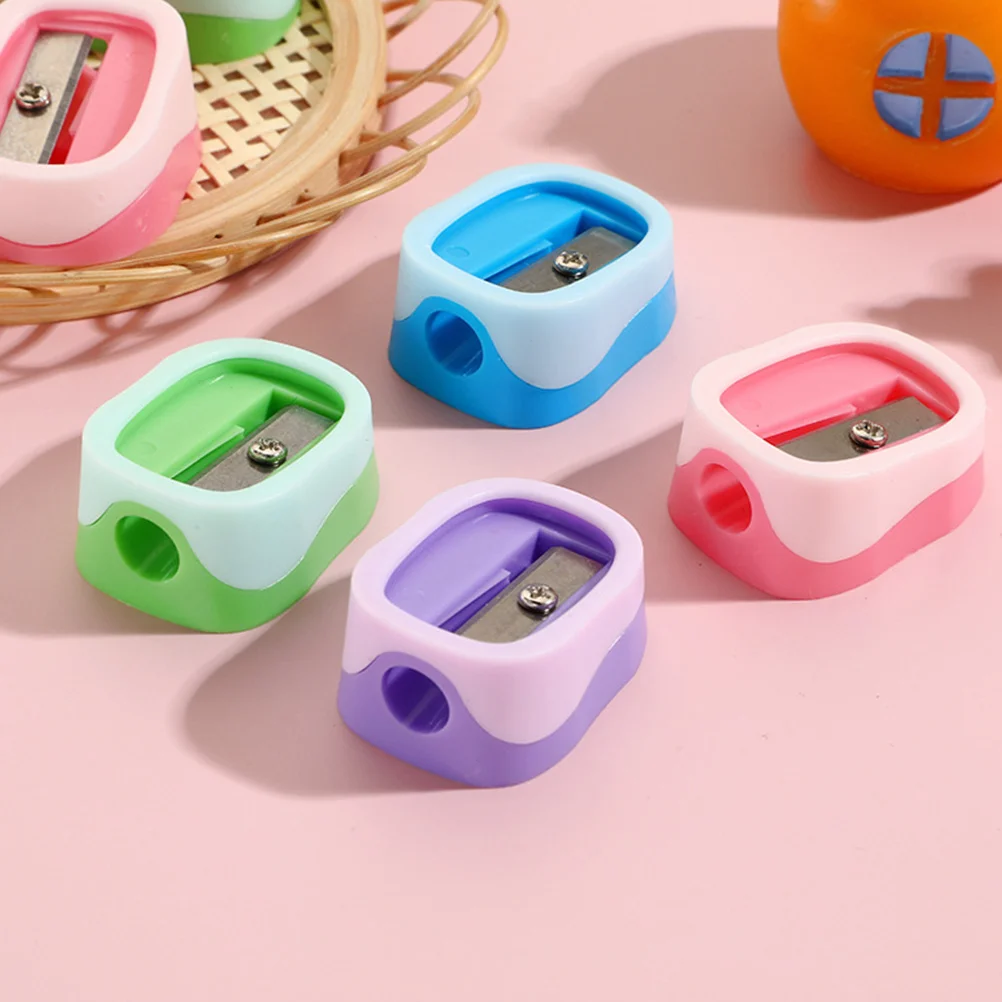 

20Pcs Manual Pencil Sharpener Small Portable Color Pencil Sharpener Bulk School Supplies for Bulk Sharpeners