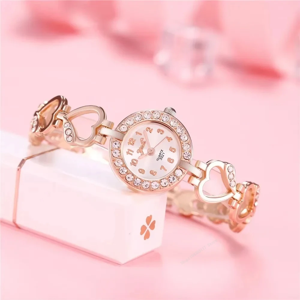 2 шт. Reloj Mujer наручные часы платья для женщин роскошные дизайнерские женские трендовые кварцевые часы из сплава подарок простой набор часов (без коробки)