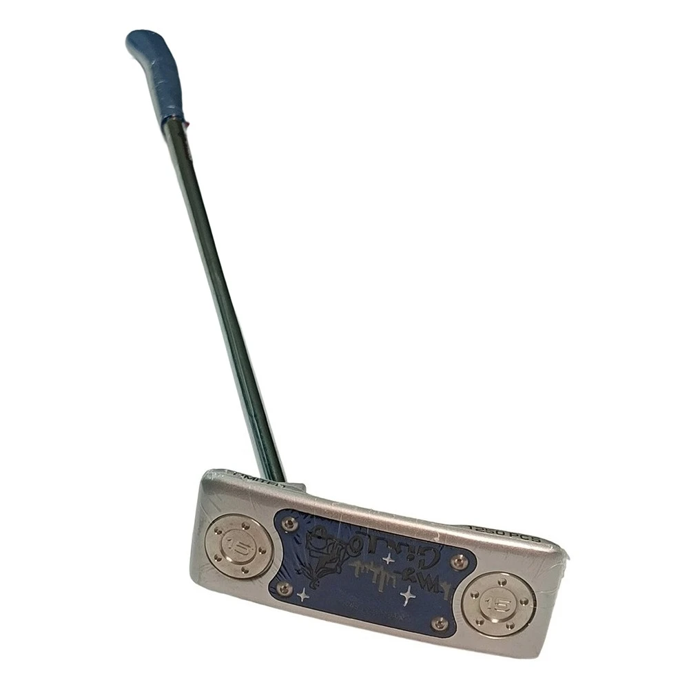 

New Straight Golf Putters 35 Inch Steel Shaft Squareback Girp With Head Cover For Right-Handed