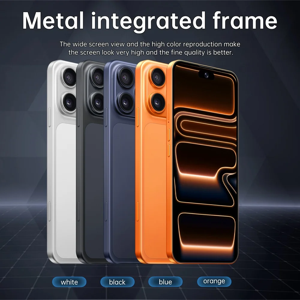 K-Touch I17 Pro Max Mobile Phones 7.3 Inch Smartphone Android 15 Cell Phone 22G+2TB 16+48MP Camera 5G Dual Card Dual Standby 7800mAh Face Unlocked Cellphones