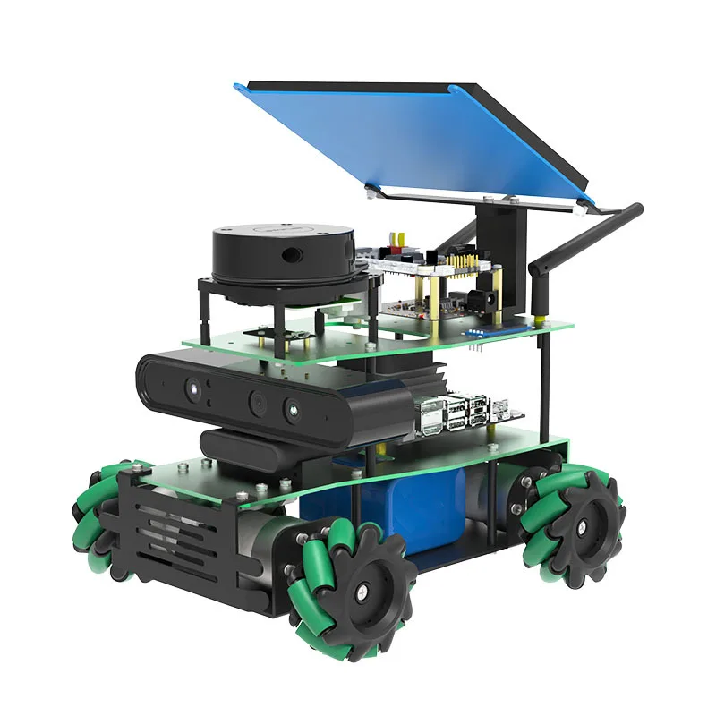 

ROSMASTER X3 ROS2 Educational Car Electronic Kit With Mecanum Wheel Lidar 3D Mapping Navigation for Orin SUPER/RaspberryPi