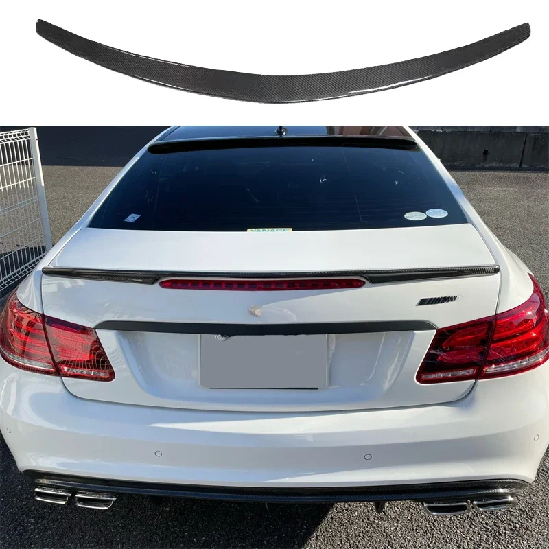 Rear Wing Spoiler for Mercedes Benz E Class Coupe W207 C207 E200 E250 E300 E350 AMG 2009 To 2016 Rear Trunk Wing Accessories