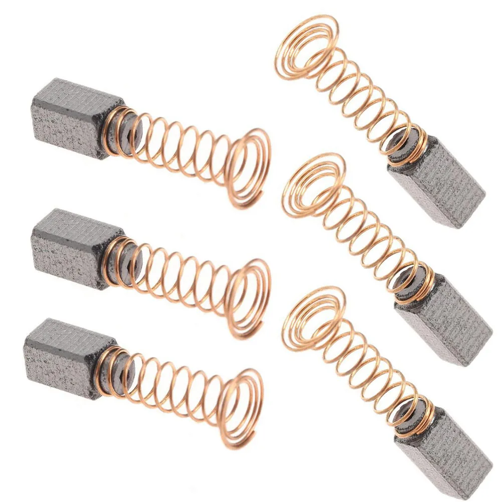 

6pcs Carbon Brushes Replacement Drill Carbon Brush Rotary Tool Part For D3000 Electric Motor 7.9x5.5x4.8mm