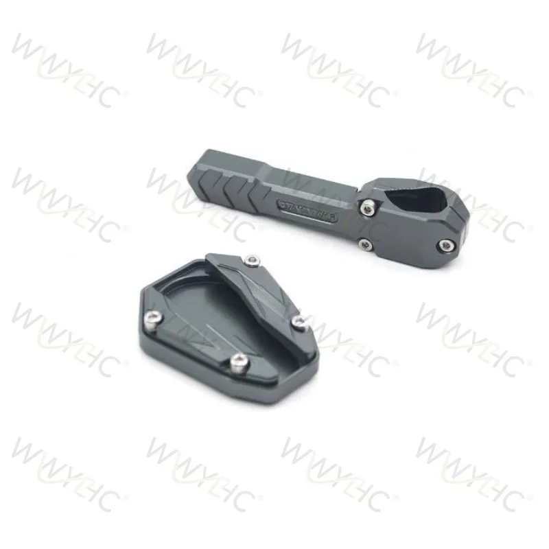 Motorcycle Side Stand Extension Pad, Anti-Slip Enlarged Side Kickstand Support Plate Suitable for  2026 368G