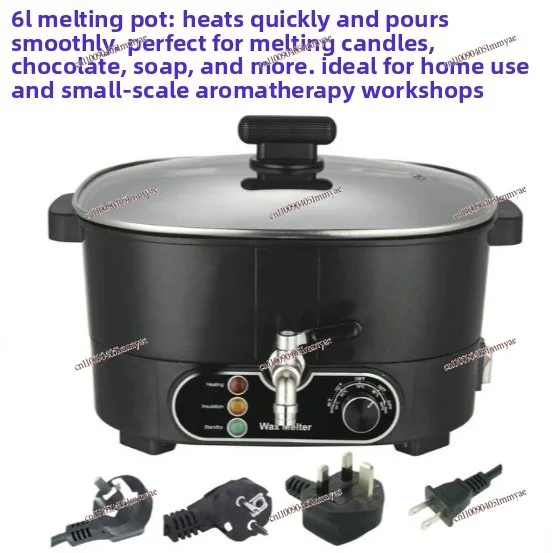 New Candle Wax Melter DIY Aromatherapy Wax Melting Pot Soap Melter Chocolate Electric Furnace