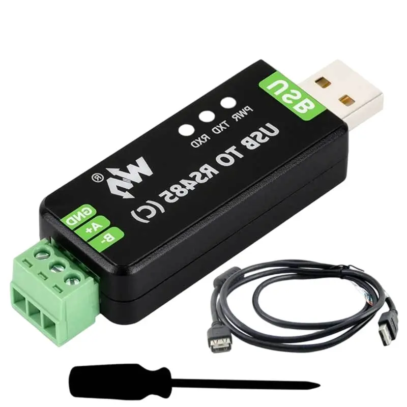 Waveshare USB To RS485 Isolated Bidirectional Converter FT232RNL Industrial-Grade 1200 Meter Long Distance Isolation Module