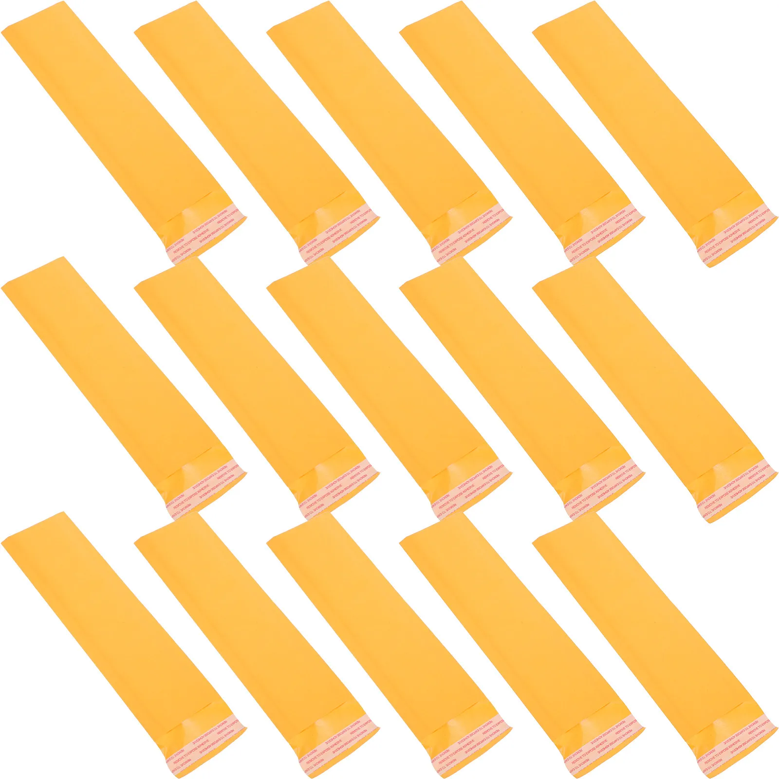 50Pcs Bright Yellow Craft Bubble Mailers Self Sealing Tear Proof Bubble Lined Envelopes for Passports Usbs Cosmetics Small