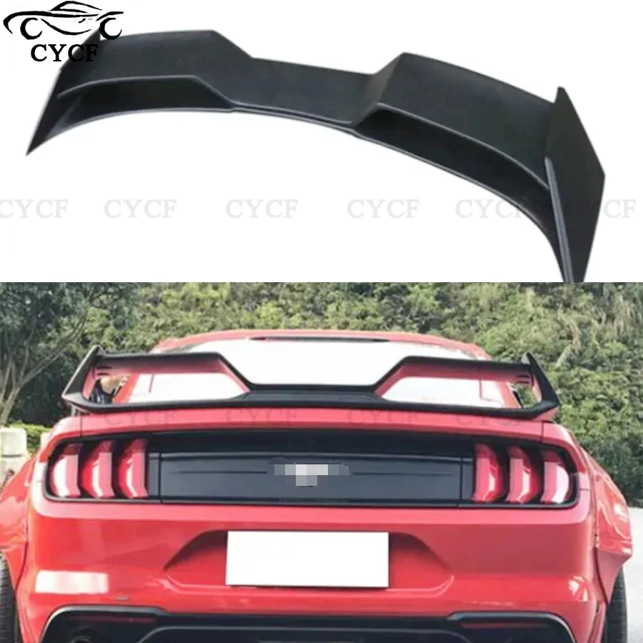 

For Ford Mustang GT 2015+ CRA Style Carbon Fiber Spoiler Rear Wing Auto Racing Car Styling Tail Lip Wing Car Trunk Diverter