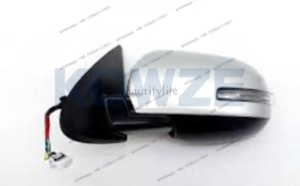 

7632C563 white 7-wire left reversing mirror with light for 2013-2021 4J10/1