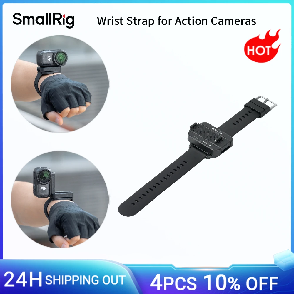 Image of SmallRig Handgelenkschlaufe für Action-Kameras für Osmo Nano für Osmo Action6 mit Schnellverschluss für Horizontale/Vertikale Aufnahmen