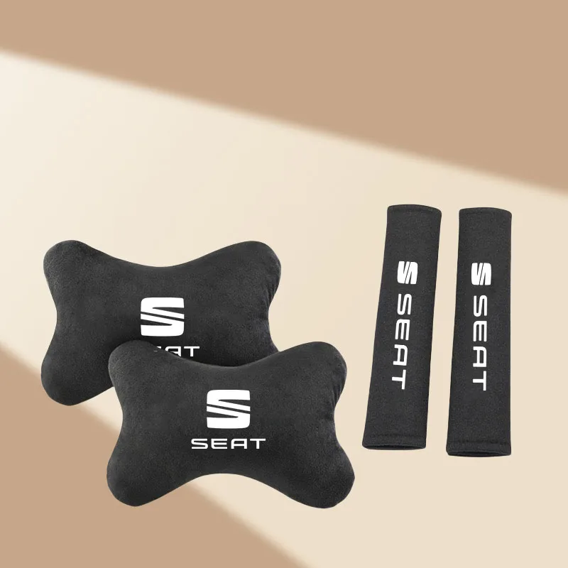 Car Seat Head Neck Cushion Headrest Pillow Shoulder Pad for Seat FR 5f Alhambra Leon Ateca Arona Altea ltea Cupra Toledo Tarraco
