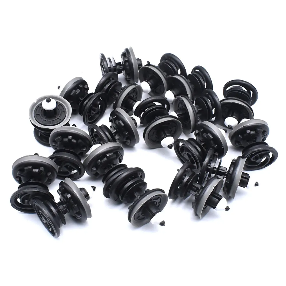 20Pcs Car Door Trim Panel Retainer Clip Fasteners 7L6868243 For Audi Volkswagon Passat B7 A4 B8 Golf MK6 Touareg Polo Q3 Q5 Q7