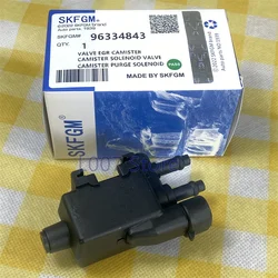 New Evap Emission Canister Purge Solenoid Valve 96334843 For Chevrolet Daewoo Aveo Kalos Carbon Canister Control Valve 1997210