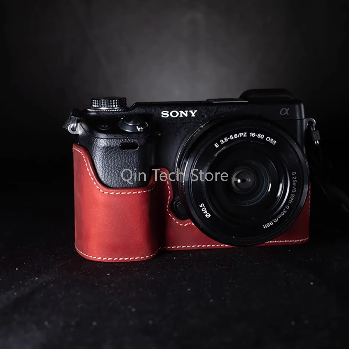 Camera Leather Protective Sleeve Camera Half Case Box Vintage Body Base Cover for Sony NEX-6 NEX7 Bag Photography Accessories