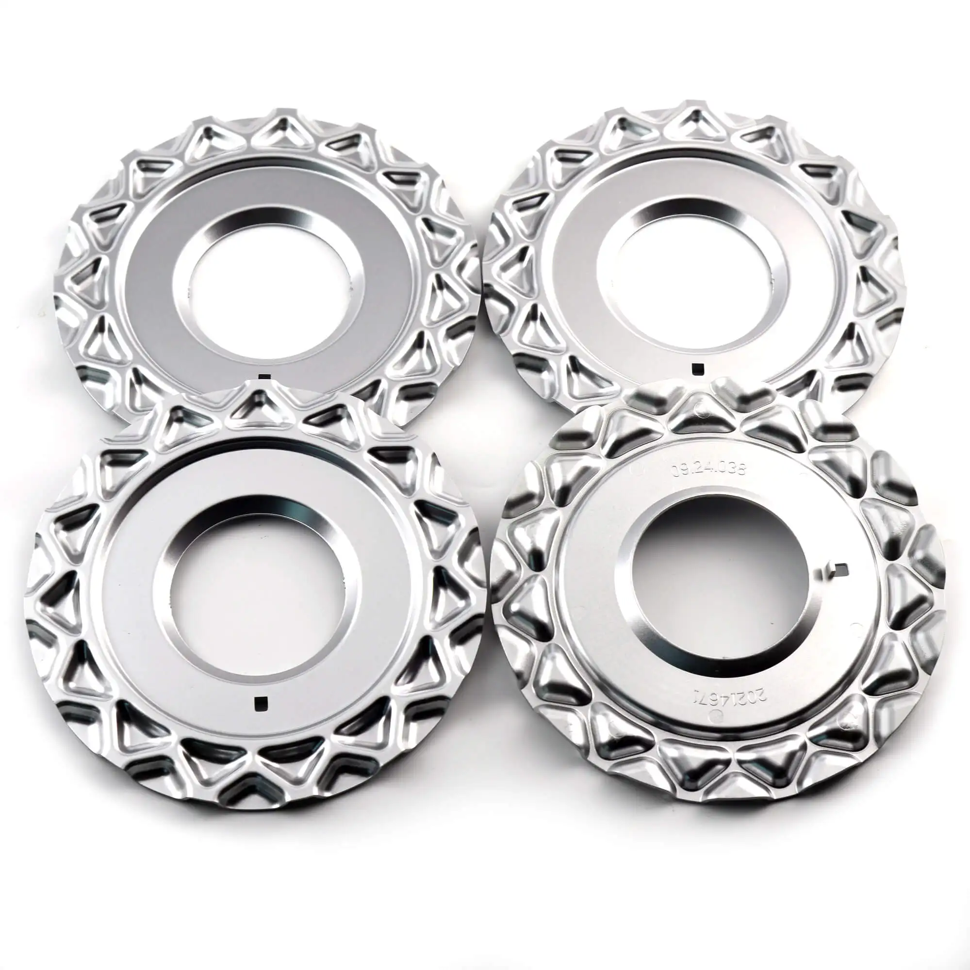 RhinoTuning 4pcs 151mm Car Wheel Center Hub Caps For RS005 RS006 #09.24.038 Tire Rim Cover Protector Decorations Car Accessories