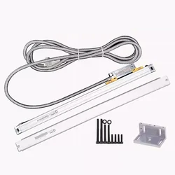 Sino KA500 5umTTL Slim Linear Glass Scale Ruler KA-500 Thin Small Digital DRO Scale 70 120 170 220 270 320 370 420mm
