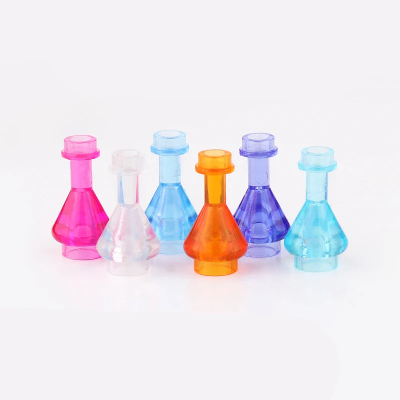 POLYROYAL Building Blocks accessories Container Potion Perfume Bottle 33027 10 PCS MOC Educational toys for children 93549