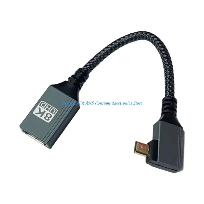 Enhances Integrity Adapter Ensuring Reliable 8K 120Hz Video Output Across Multiple Platforms 15cm