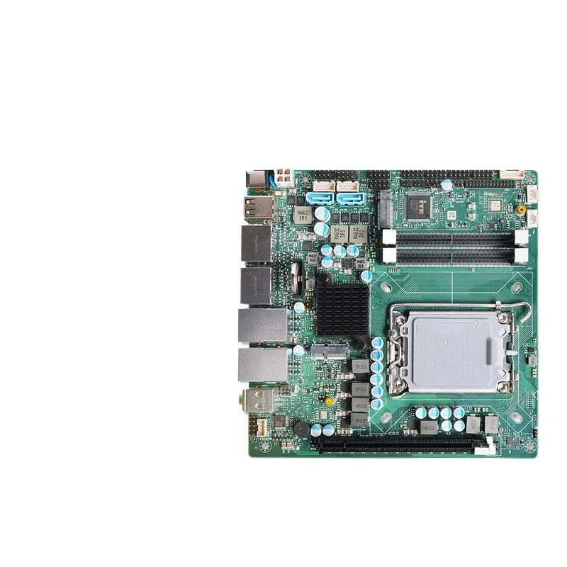 For 12/13/14 generation industrial control main board H610/Q670 dual network 4 serial port LGA1700 with PCIE mini itx