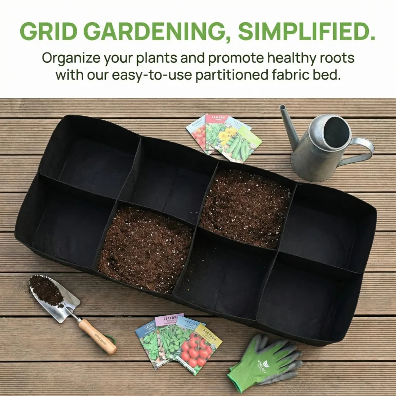 128-Gallon Thickened Breathable 3D Potato Planting Bag Specialized Growing Bags for Home Garden Vegetable Cultivation