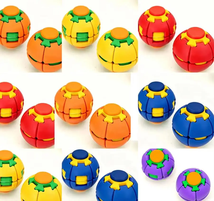 

New 3D Gear Ball Fidget Toy Spiral Stress Relief Sensory Toy For Kids Adults Christmas Birthday Party Gifts Anxiety Relief Toys