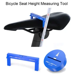 MTB Road Bike Saddle Measure Tool Bicycle Seat Height Distance Measurement Tool Front Cushion Fitting Bike Bicycle Repair Tools