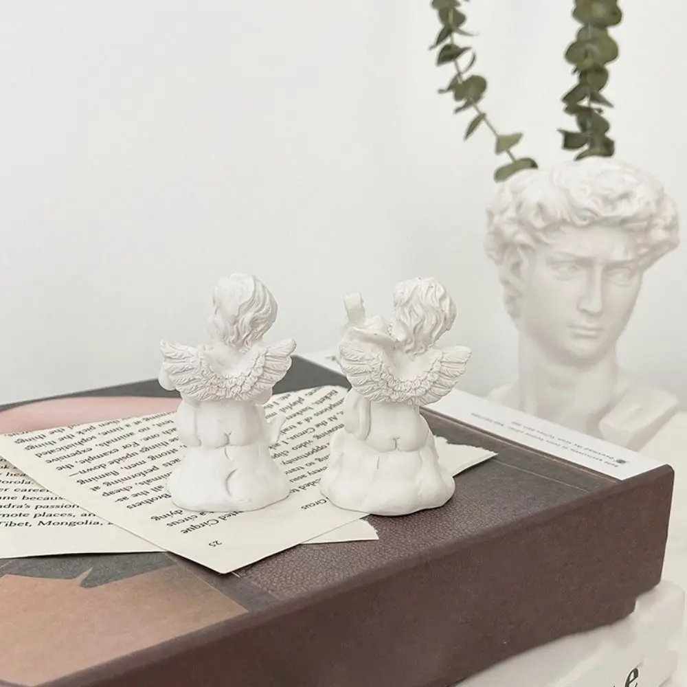 

Prayer Photo Props Resin Crafts Guardian Angel Cupid Angel Statue Character Sculpture Desktop Figurine Garden Ornaments