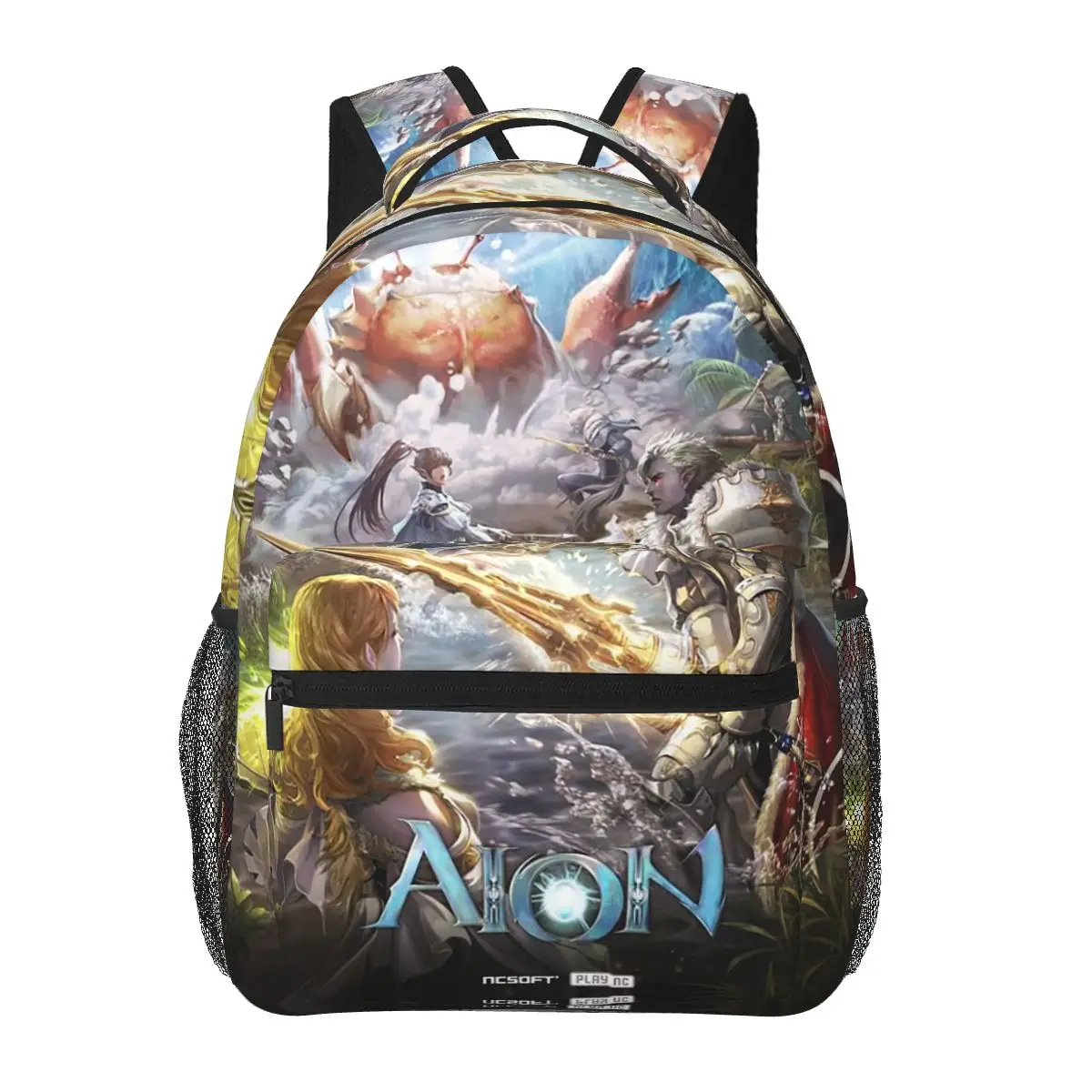 

Aion 3D Role-playing Game Gaming Backpack Hot Sale Daypack Boys Girls BookBag Shoulder Bags for Men Women Children School Bag