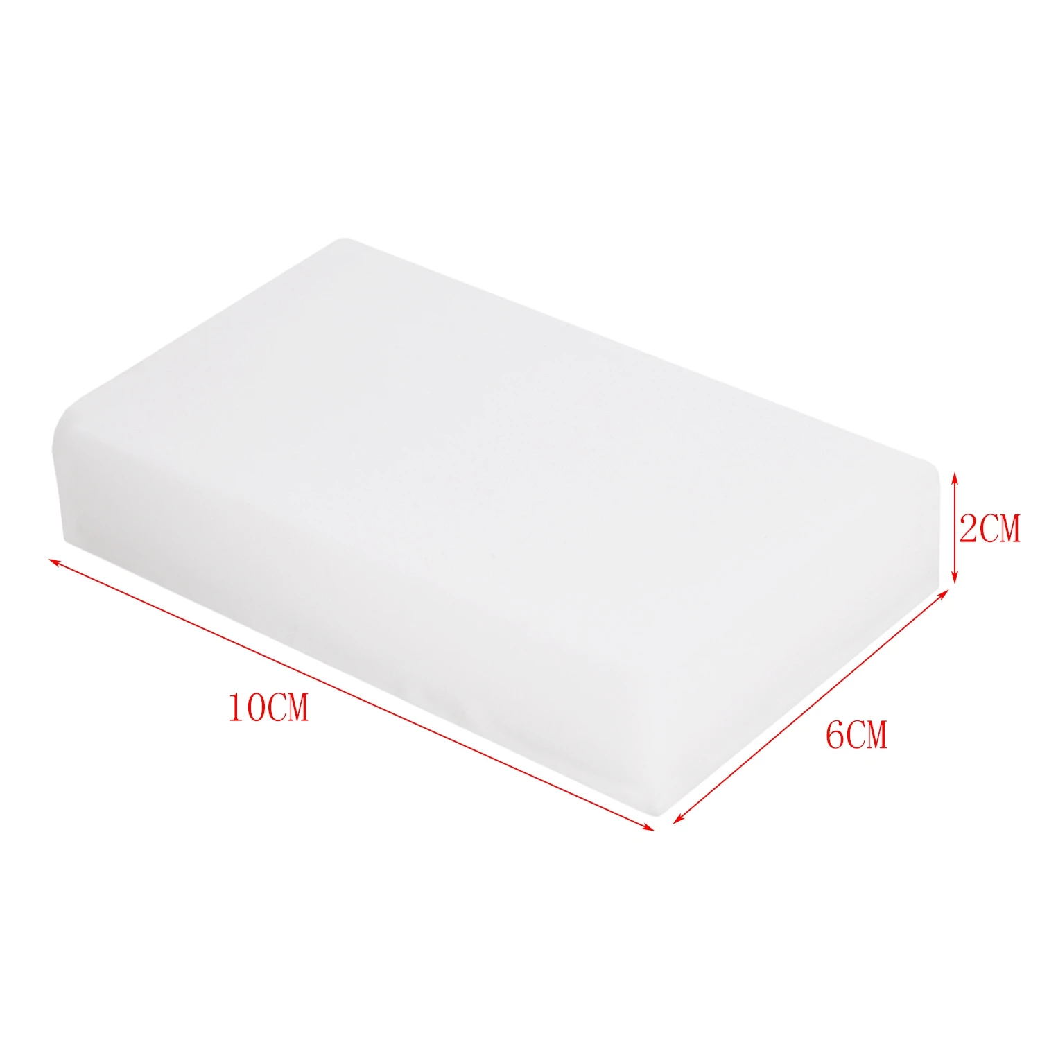MALL 100x60x20mm 10pcs Magic Sponge Eraser Melamine Cleaner-white
