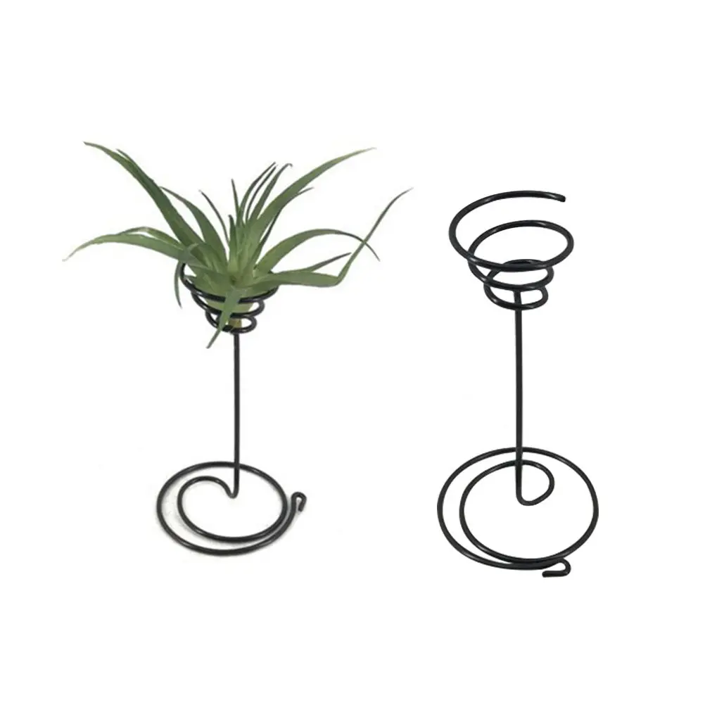 Iron Stand Storage Holder Air Pineapple Base Display Rack Small Stainless Steel Flower Pot Micro Landscape Accessories Air