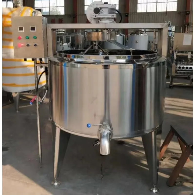 Commercial Mozzarella Cheese Making Machine Small Cheese Vat SS 304 Motor 220V/380V view 6