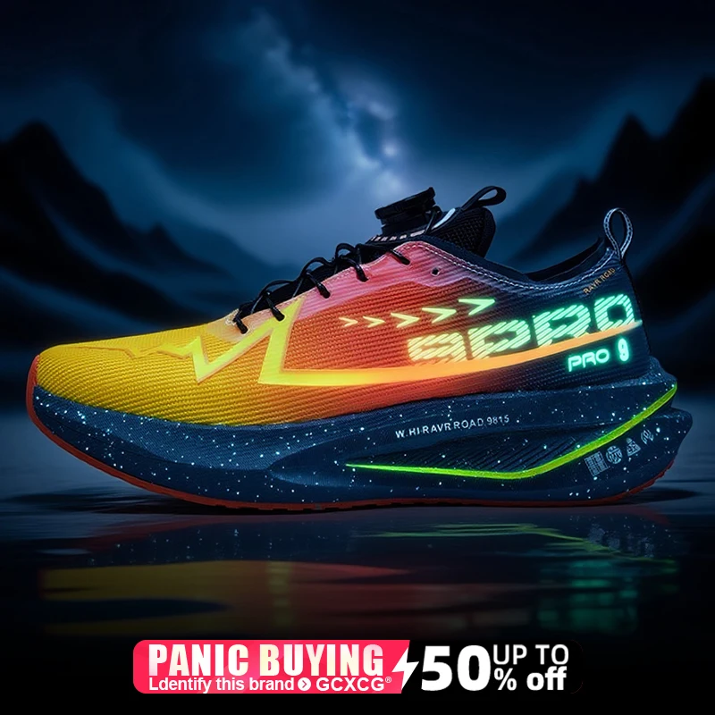 أحذية ماراثون للجري للرجال من الكربون، أحذية رياضية متخصصة قابلة للتنفس وخفيفة الوزن للنساء، أحذية رياضية مريحة مضادة للانزلاق