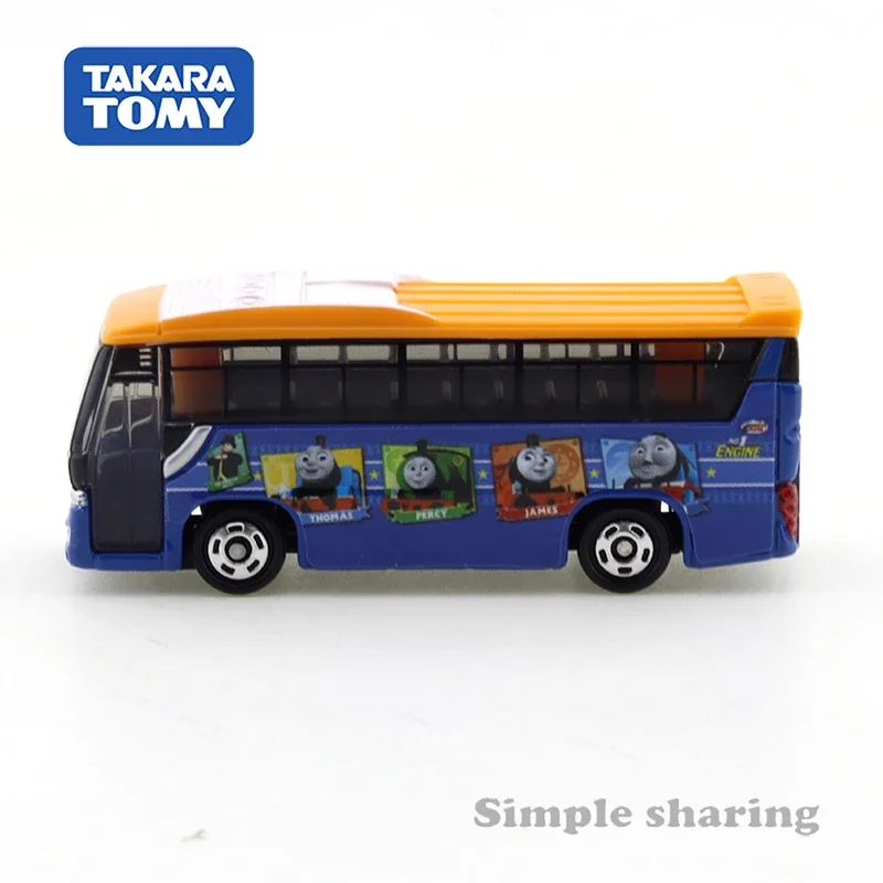 TAKARA TOMY TOMICA nr 29 Thomas Land Express 1:64 ciężarówka zabawka odlewana miniaturowy zestaw modeli samochodów śmieszne Pop magiczne lalki dla dzieci