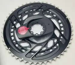 SRAM force AXS chainring crankset power meter