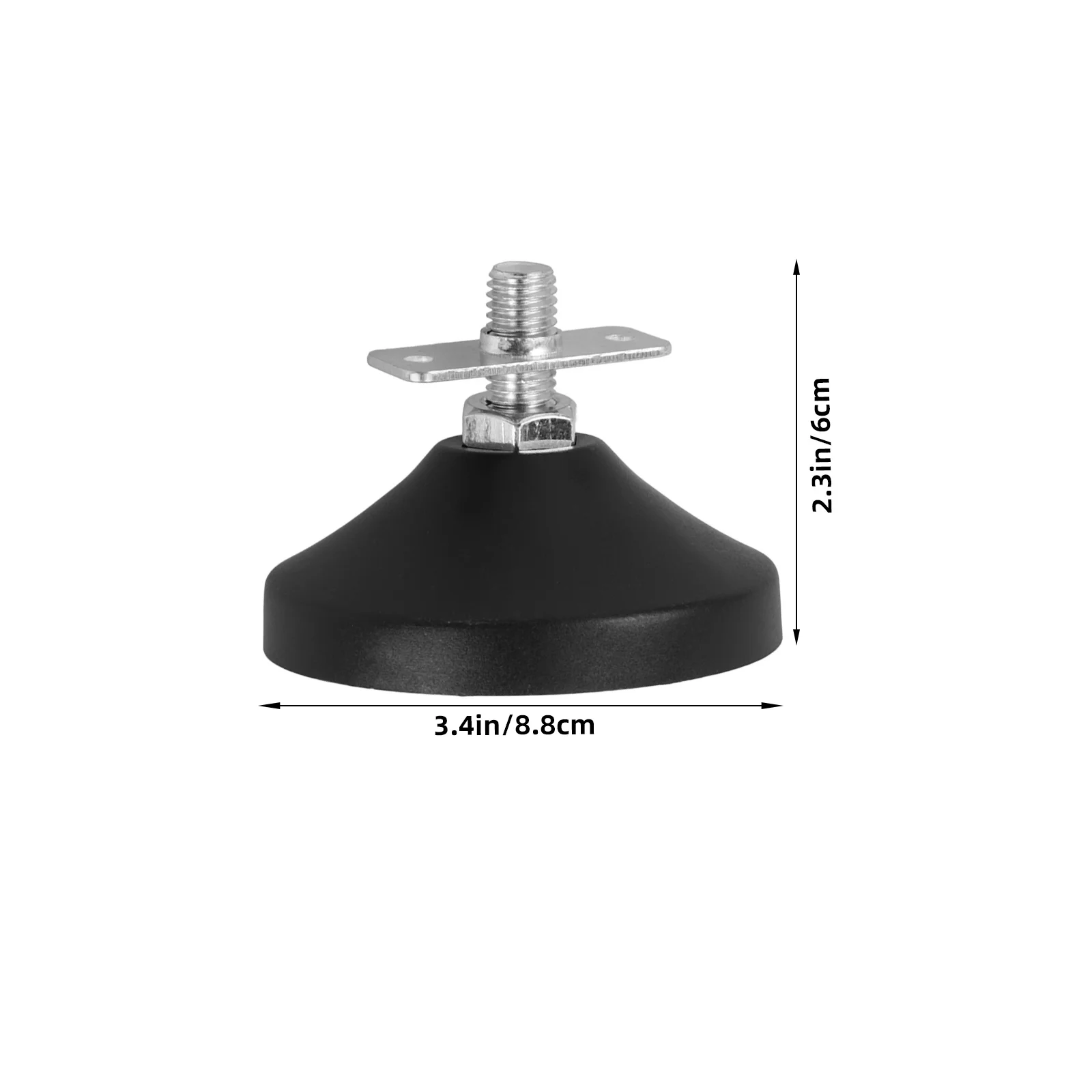 Niveladores de pies de mesa de fútbol ajustables, almohadillas antideslizantes de 3,5 pulgadas para mesa de juegos de futbolín, gabinete, nivelación de muebles giratorios, 4 Uds.