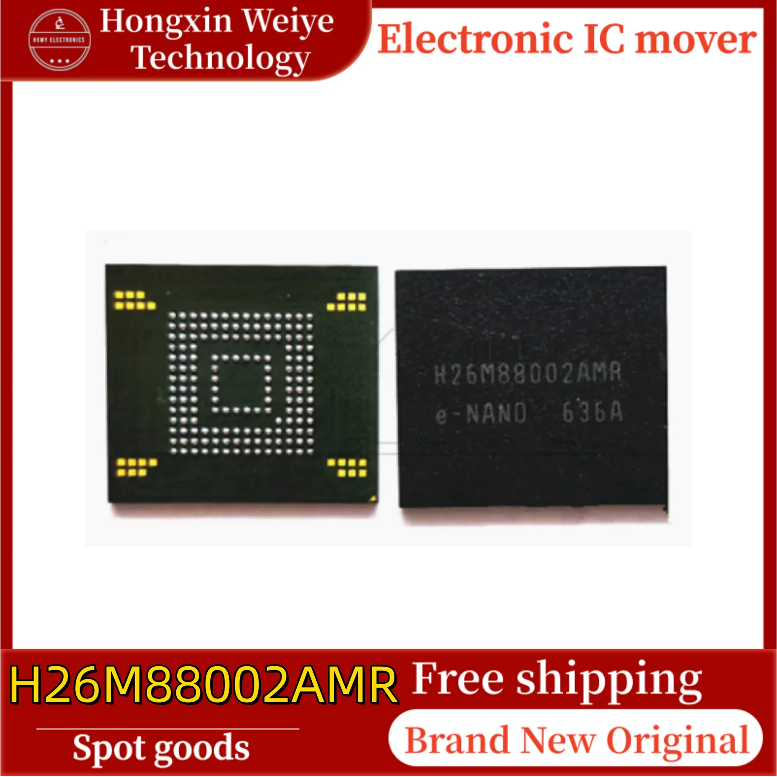 

1/5 pcs H26M88002AMR BGA153 EMMC memory IC brand new in stock free shipping