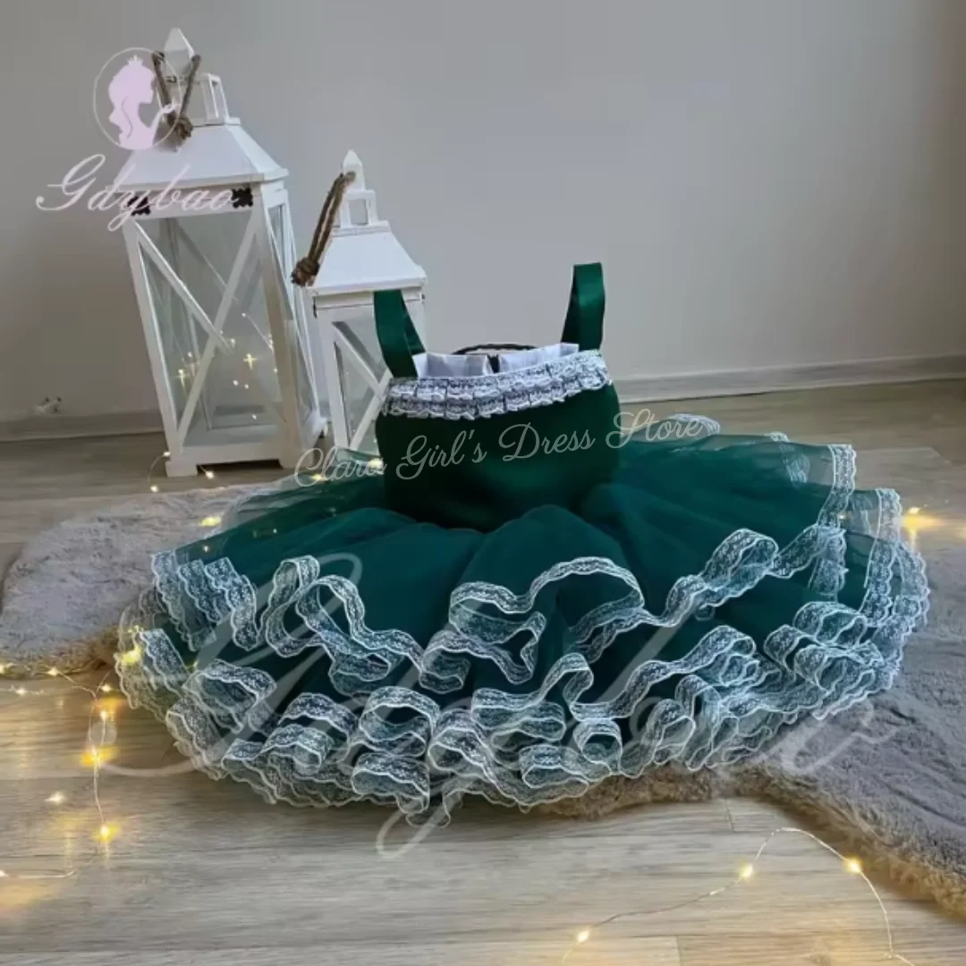 ชุดเดรสเด็กผู้หญิงสำหรับงานแต่งงาน แขนพองแบบเจ้าหญิง สำหรับงานวันเกิด งานรับศีลมหาสนิท หรืองานเลี้ยงสุดหรู