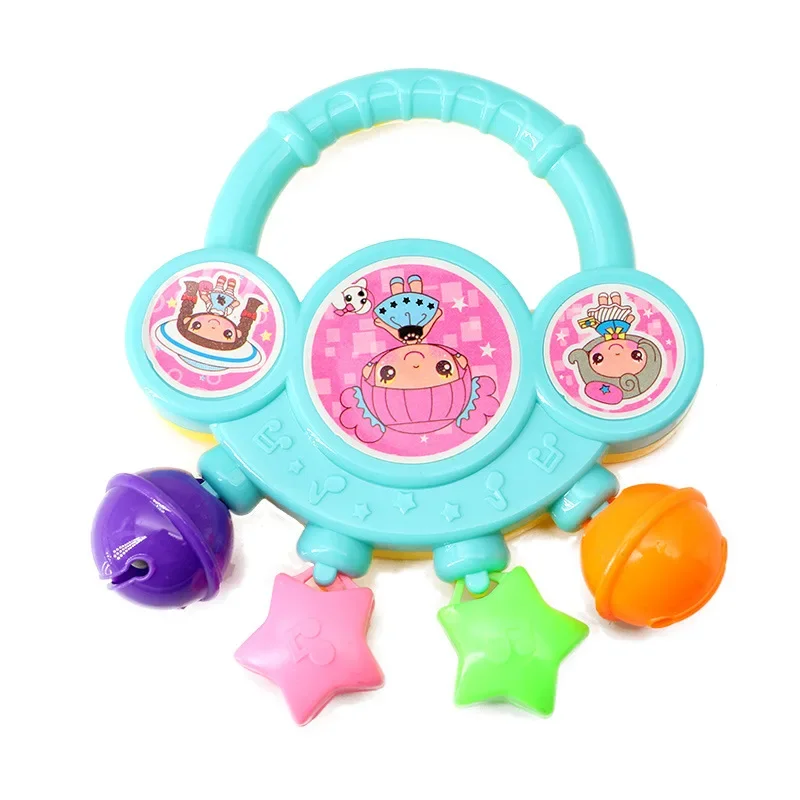 Kinder Cartoon Baby Spielzeug Hand Schütteln Knackige Klingeln Glocke kinder Frühe Bildung Hören Praxis Spielzeug 0-12 Monate kleinkind Spielzeug