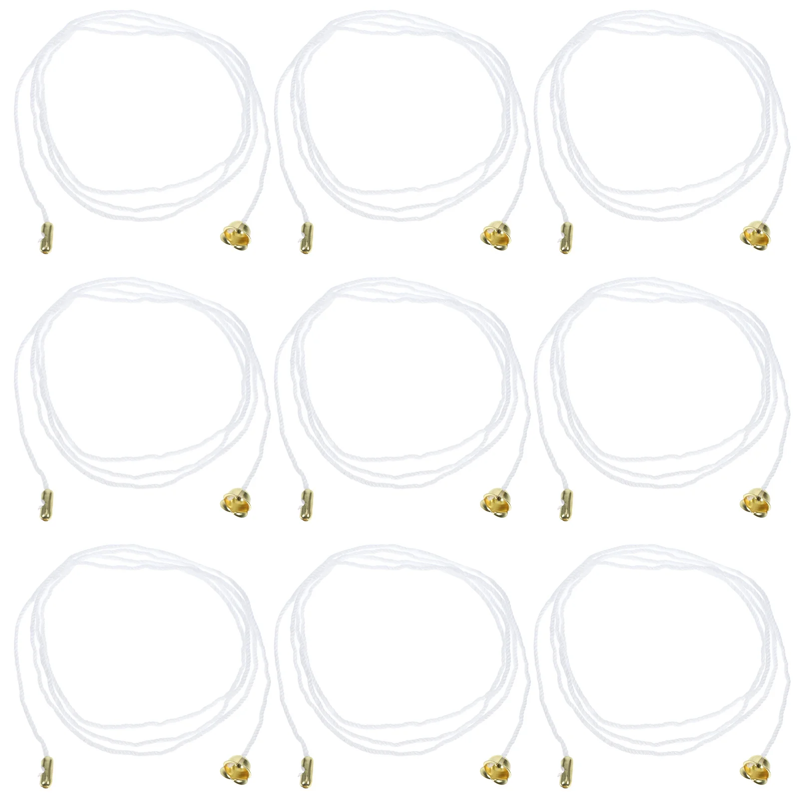 

10Pcs Pull Cord Handle Extension Durable Fan Light Switch Control Versatile Appliance Operation Easy Installation