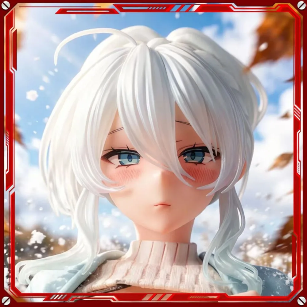 Anime Figure Peripheral Beautiful Girl Handmade Halloween Desktop Chassis Ornaments Stand Display Collection Gift Miniatures