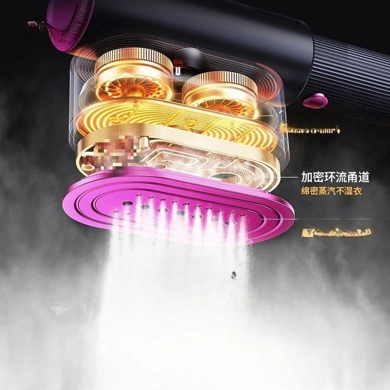 Portable ironing clothes steam wrinkle removal handheld hanging iron