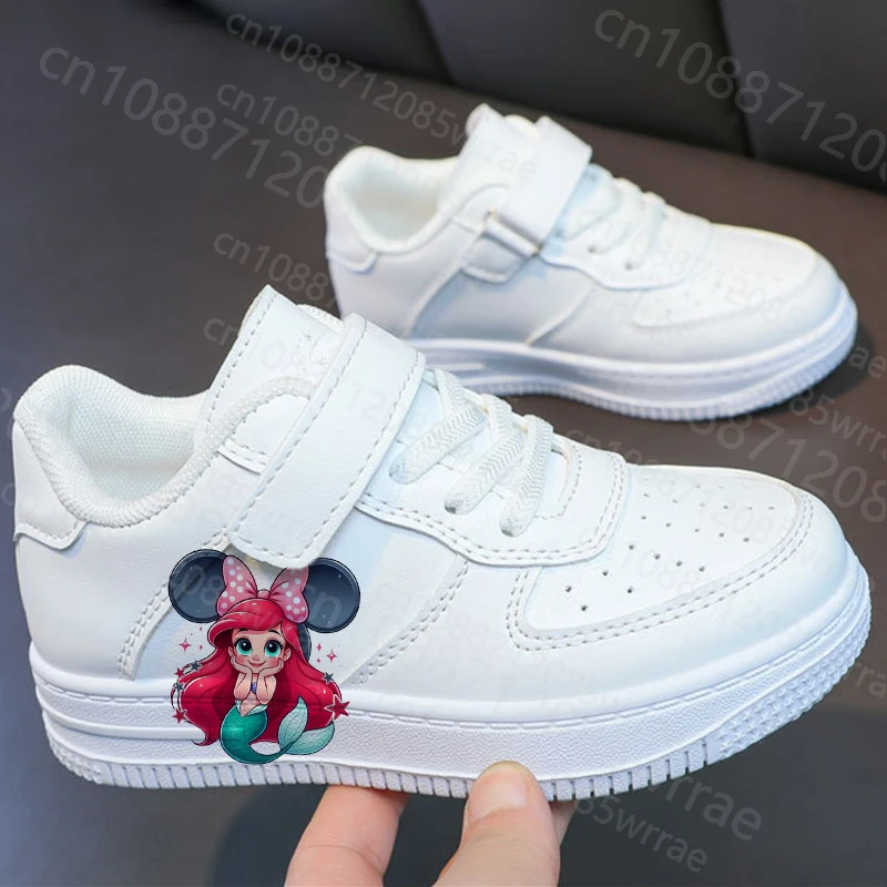 

Ariel Princess children's sneakers girls shoe casual basketball Kid Running Fashion Sports 7 and 18 year old girls Shoes Gift
