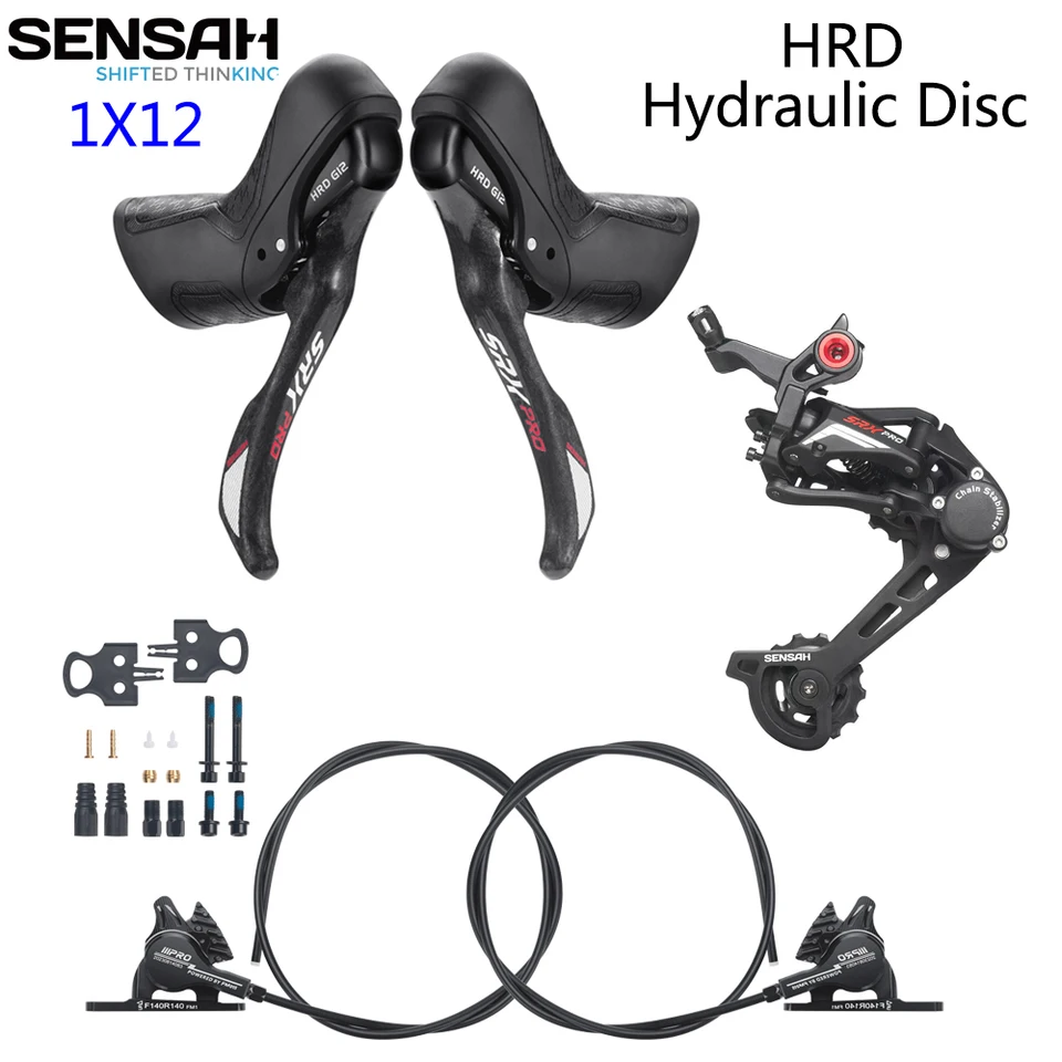 SENSAH SRX PRO G12 HRD Disc 1x12s Gravel-bikes Cyclo-Cross