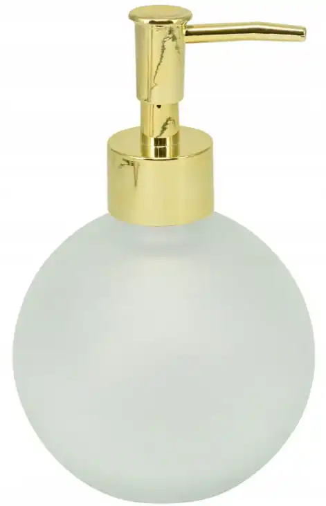 Badkamerzeepdispenser 400 ml glas met pomp