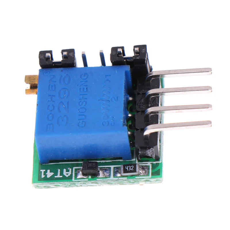 1PC 2.54mm Pin Space DC 3-27V AT41 Delay Circuit Timing Switch Module 1-40 Hours Better Than NE555 Delay Module