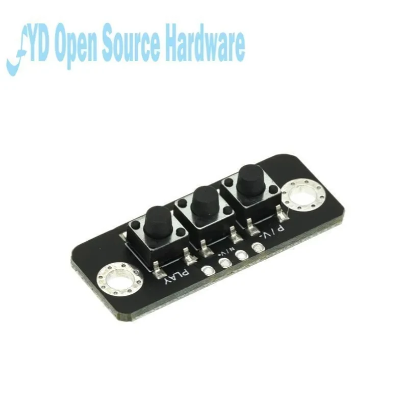 Modulo pulsante indipendente a 3/4/5 Bit modulo pulsante esterno MCU scheda pulsante microinterruttore amplificatore di potenza compatibile con