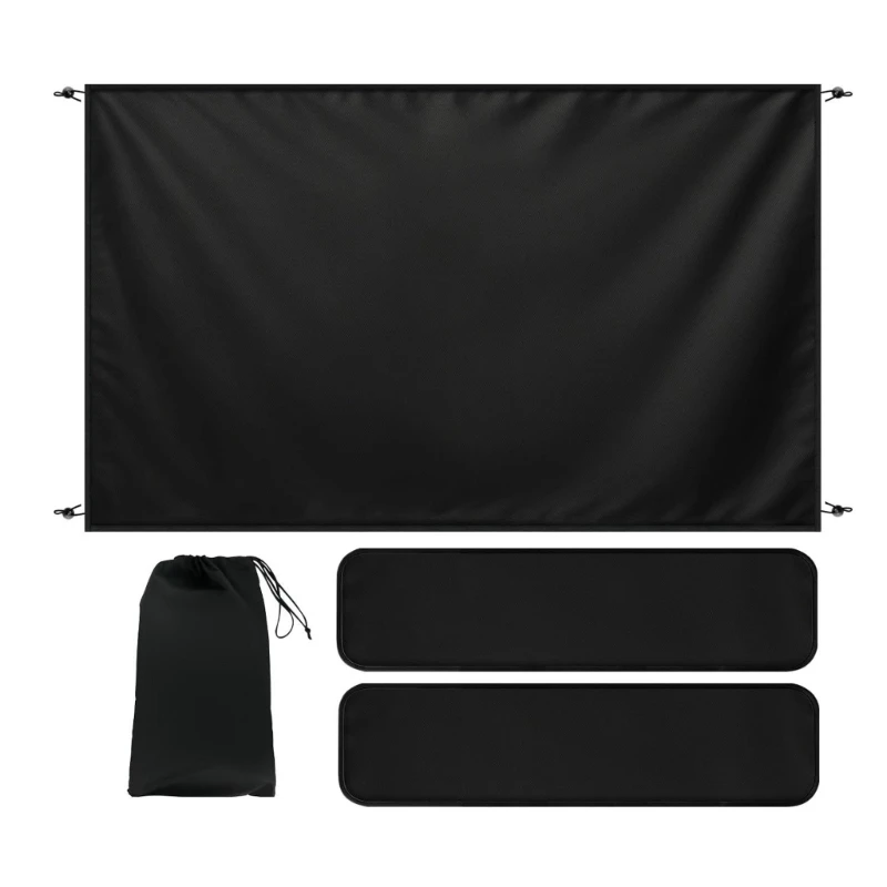 

T3LF Quick Install Rear Door Privacy Panel With Closures For Big Vehicles