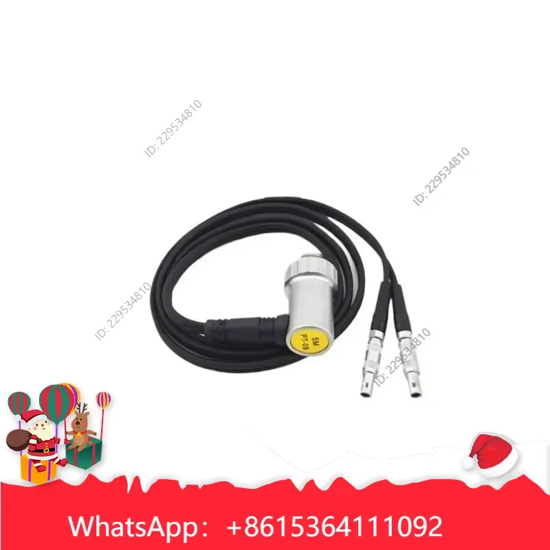 1pc 5MHz 8mm Probe Transducer Sensor for Ultrasonic Thickness Gauge for PT-08 Compatible For Model，practical use