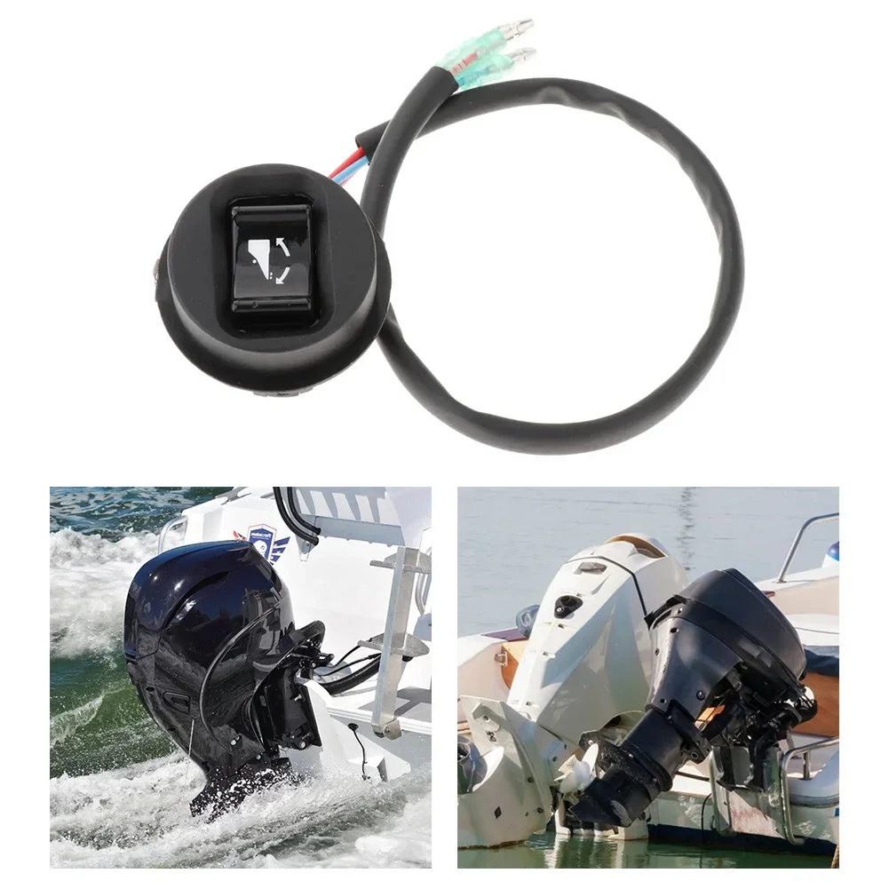 

Outboard Trim Switch Power Trim Tilt For Outboard Motor Repair Aftermarket OEM Specification Match 3-wire Connector